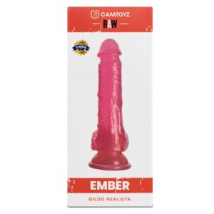 Raw Dildo Realista Ember Rosado 20.5 cm