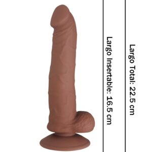 Dildo Realista James 22.3 cm Café