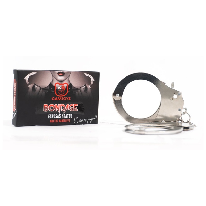 BON-049 Esposas Metálicas BDSM Kratos BON-20 - Image 1
