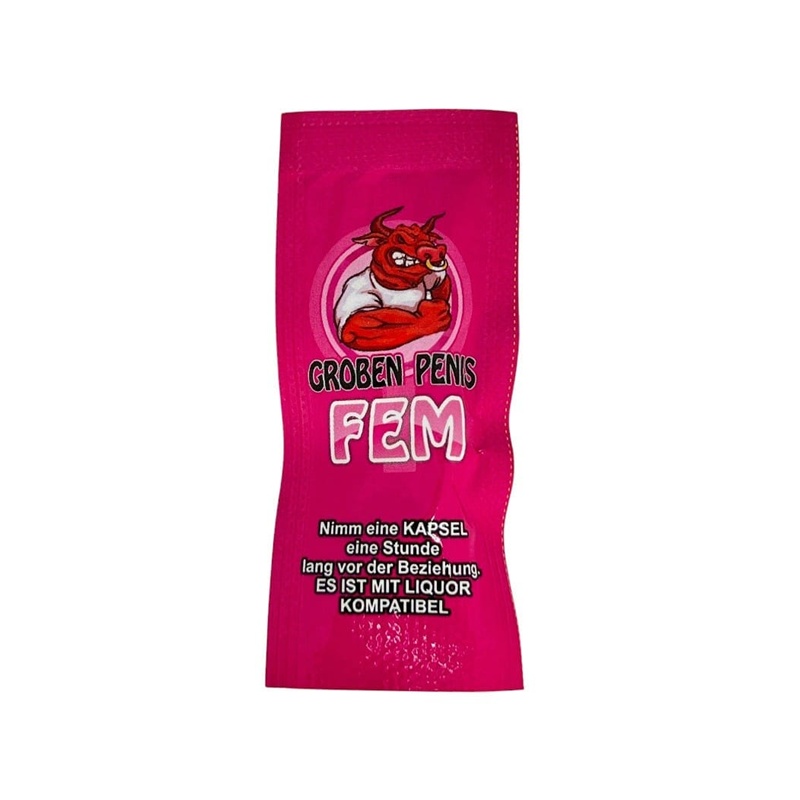 EST-008 Estimulante Femenino Groben Penis FEM x 1 unidad EST-008 - Image 1