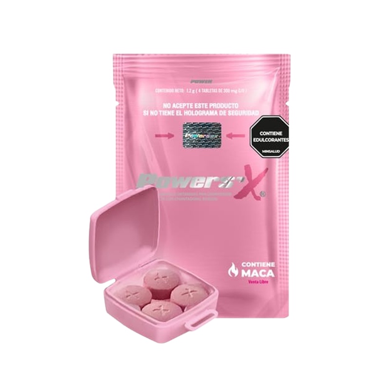 EST-010 Power X para Mujer concha x 4 tab EST-010 - Image 1
