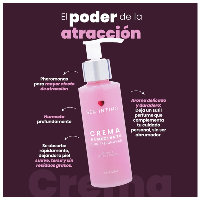 FER-007 Crema Humectante con Feromonas Sen Intimo 💗FER-007 - Image 1