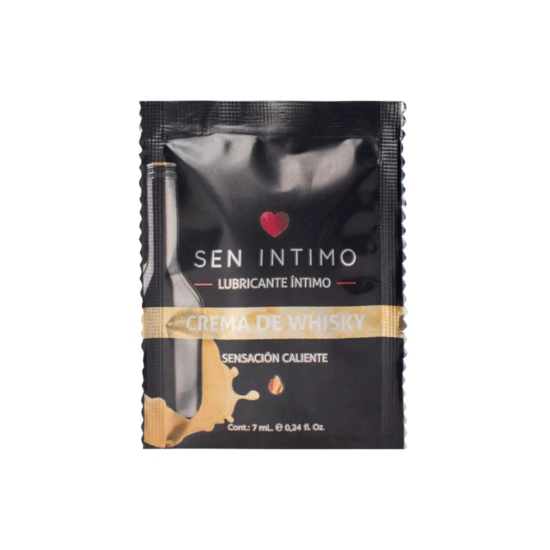 LUB-026 Lubricante Crema de Whisky – Sensación Caliente sachets x 7 ml LUB-026 - Image 1