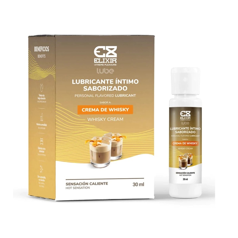 LUB-031 Lubricante Íntimo Saborizado Elixir – Crema de Whisky x 30 ml LUB-031 - Image 1