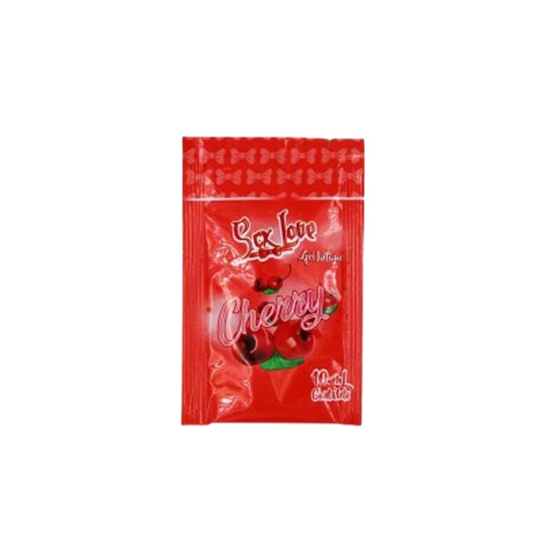 LUB-043 Lubricante Íntimo Cherry – Sachets LUB-043 - Image 1
