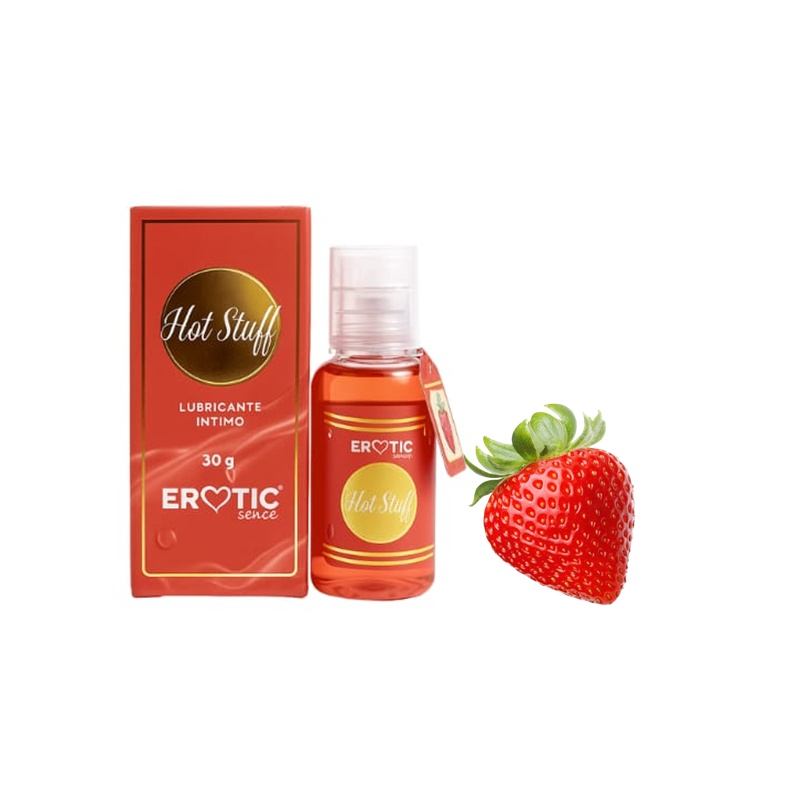 LUB-051 Lubricante Hot Stuff – Sensación Caliente Sabor Fresa x 30 ml LUB-051 - Image 1