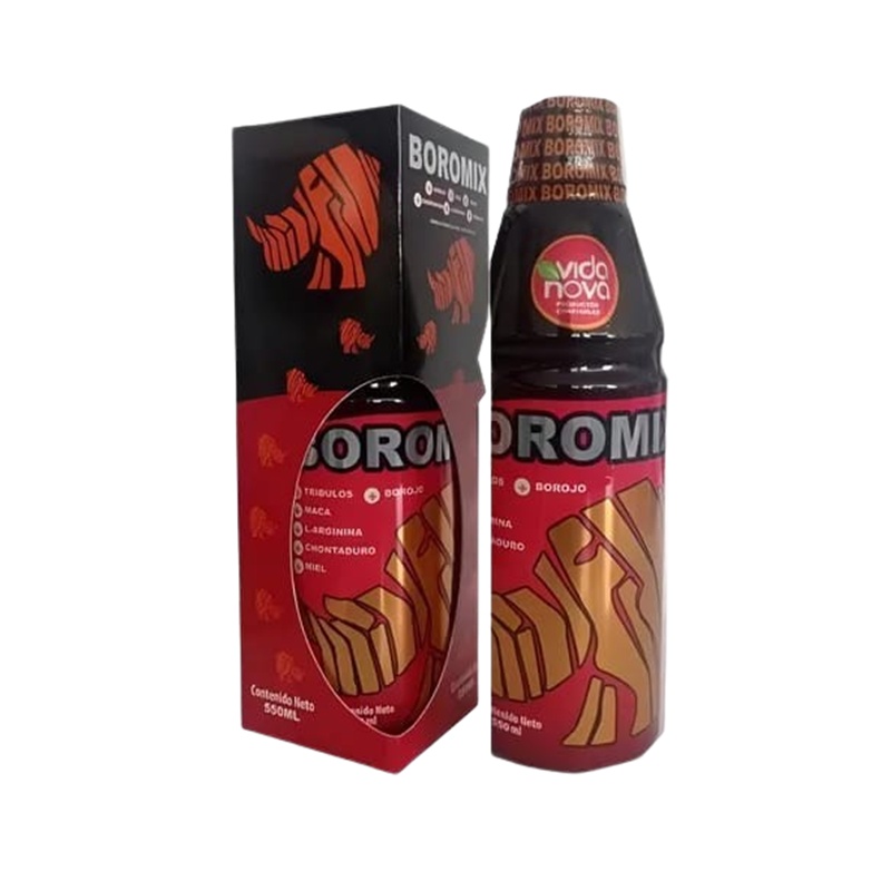 POT-042 Boromix – Potenciador Masculino Natural Jarabe x 500 ml POT-042 - Image 1