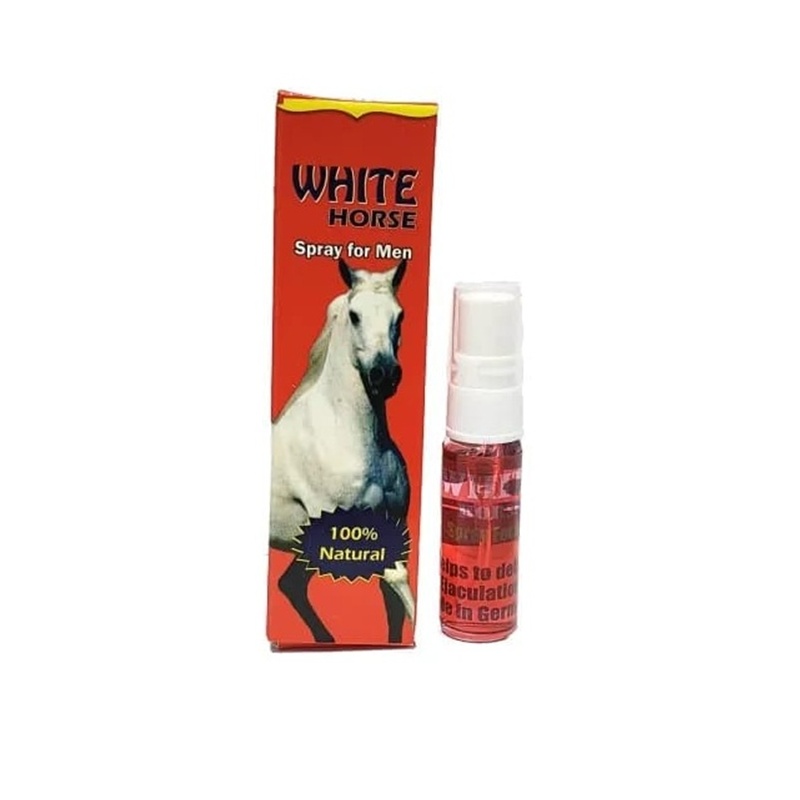 RET-007 White Horse – Spray Retardante Masculino RET-007 - Image 1