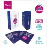 Fondo Blanco Juego De Cartas Para Beber Licor JUE-26