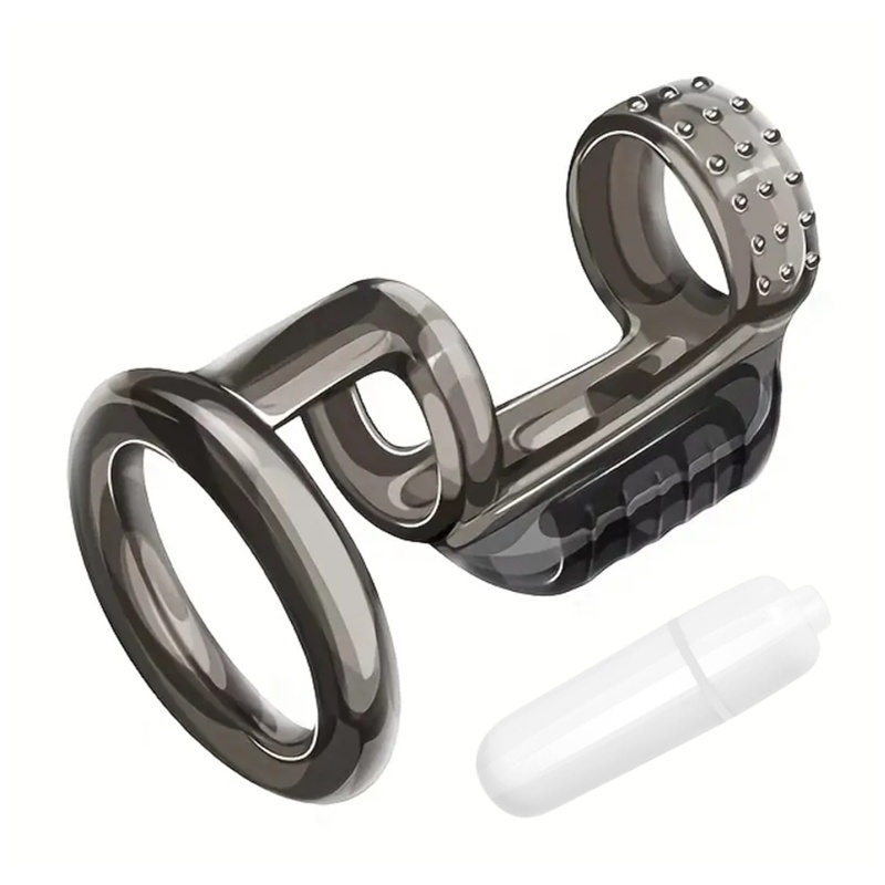 122 Funda Anillo Doble con Vibración FYE-27 - Image 1