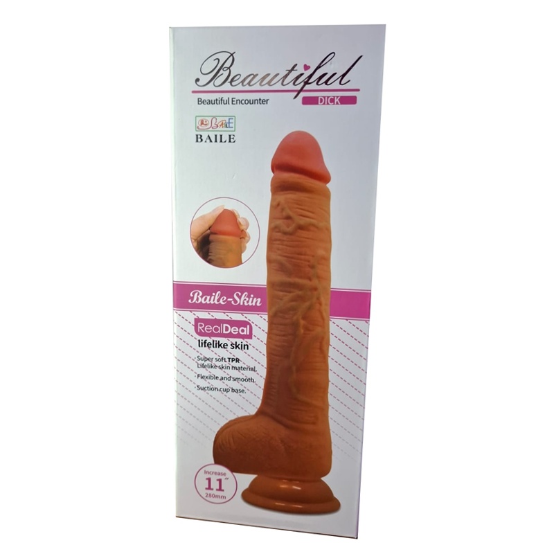 219 Dildo Beautiful Baile Skin Realista DSC-19 en Pasto - Image 1