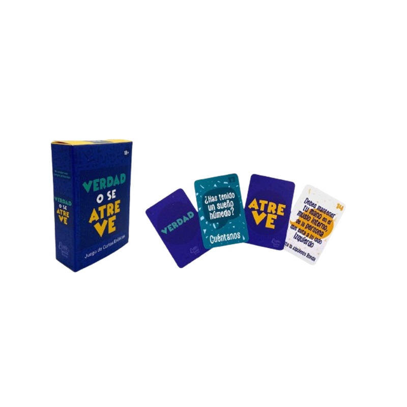40 Verdad o Se Atreve – Juego de Cartas Eróticas JUE-25 - Image 1