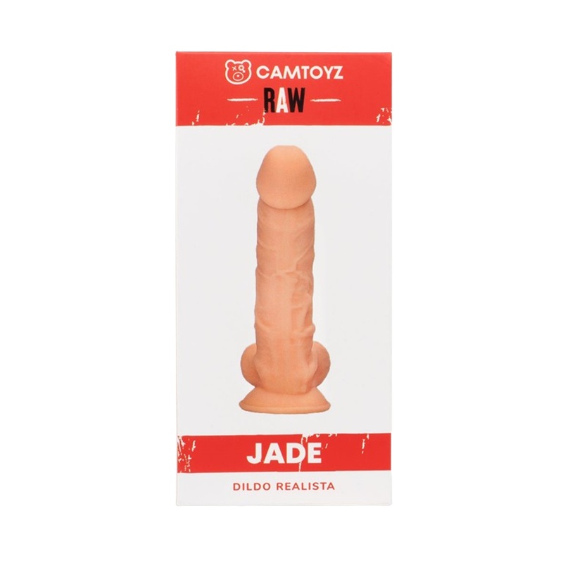 50 Dildo Realista Jade DSC-49 en Pasto - Image 1
