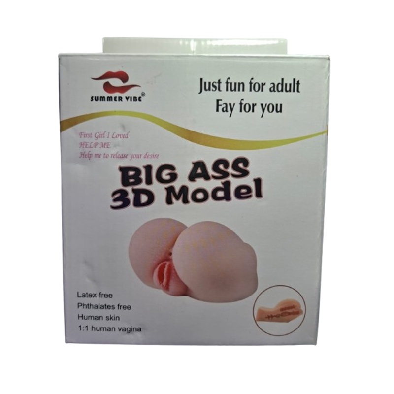 96 Big Ass 3D Model – Masturbador Realista MMS-27 - Image 1