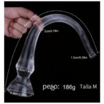Dildo Anal Flexible Silicona M JAD-30 - Image 2