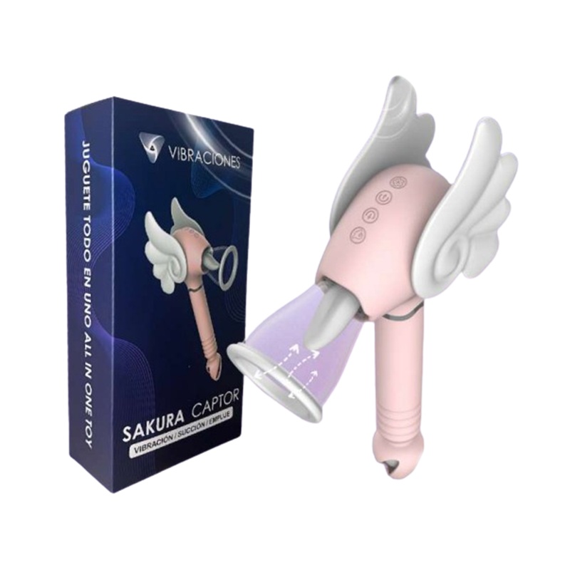 110 Vibrador y Succionador Sakura Captor VIB-52 en Pasto - Image 1