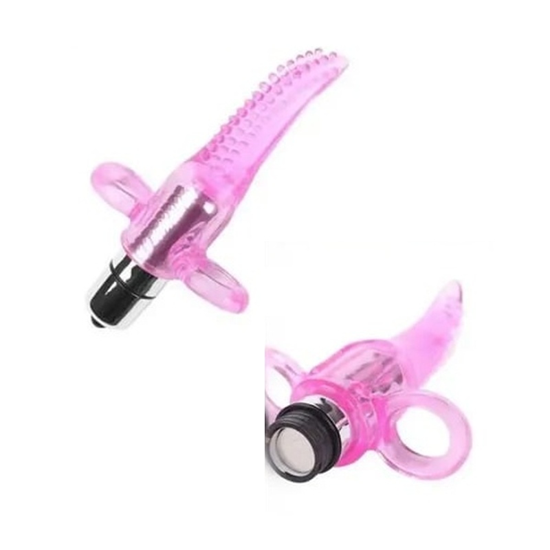 127 Plug Anal Vibrador Texturizado Curvo JAD-37 - Image 1