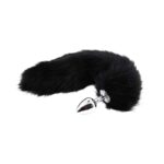Plug Anal con Cola de Zorro Negro (Talla S) JAD-08