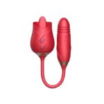 Vibrador Estimulante Rosa de Empuje VIB-03 - Image 2