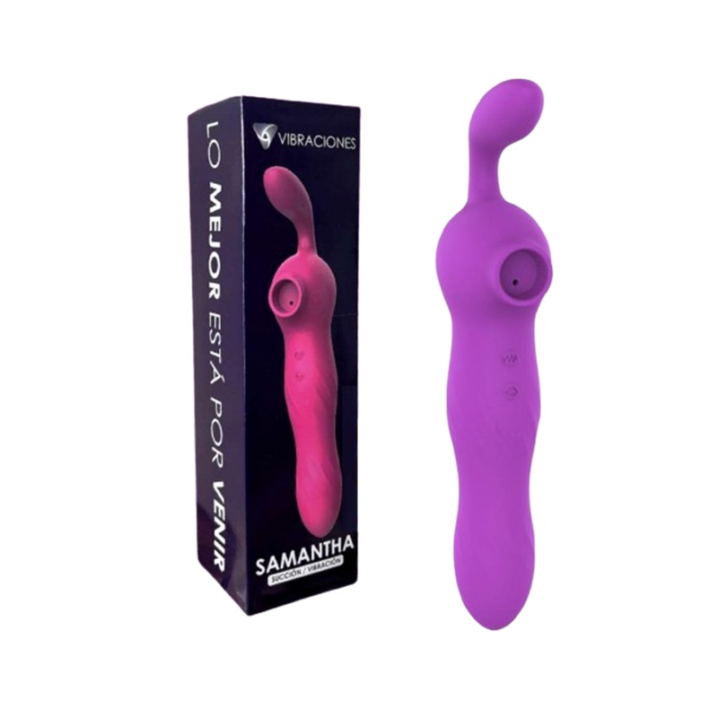 247 Vibrador y Succionador Samantha VIB-16 en Pasto - Image 1