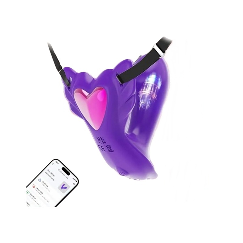 216 Panty Vibrador Mariposa con Control por App VIB-70 - Image 1