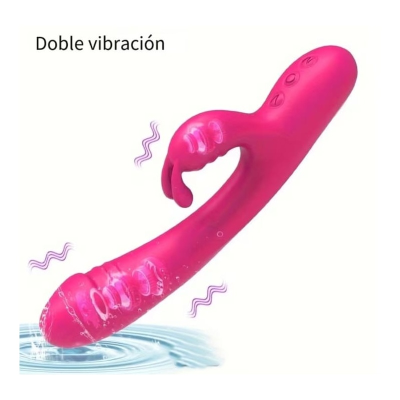 271 Vibrador Rabbit Doble Vibración VIB-84 - Image 1