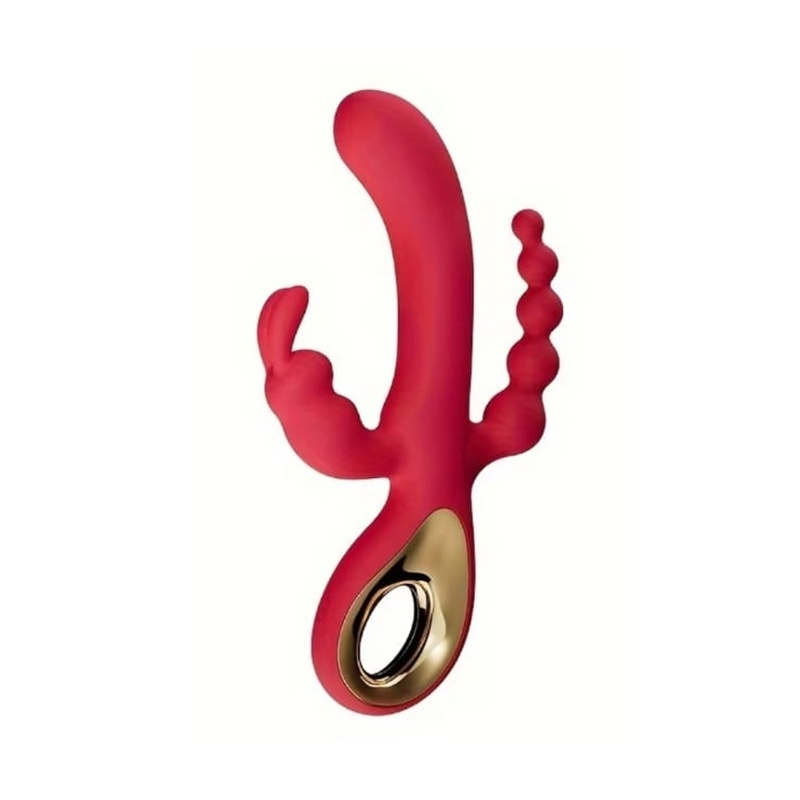 272 Vibrador Triple Estimulación Rabbit Deluxe VIB-83 - Image 1