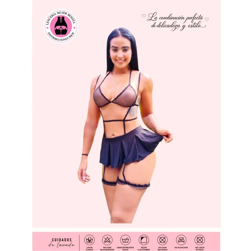 03 Conjunto Sensual Eclipse BBD-17 - Image 1