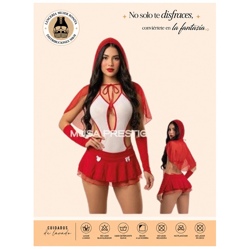 15 Disfraz Sensual Caperucita Roja DFZ-49 - Image 1