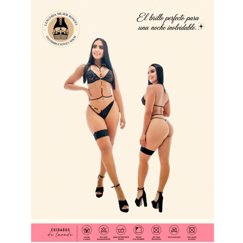 253 Conjunto Ébano Fascinante CON-23 - Image 1