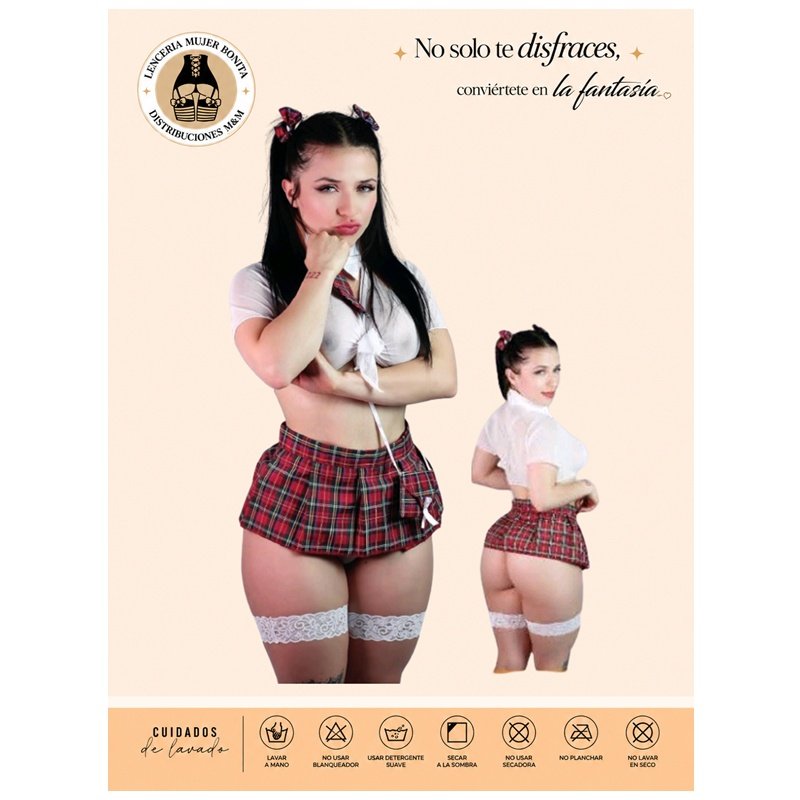62 Disfraz Colegiala Sensual LDF- 03 - Image 1