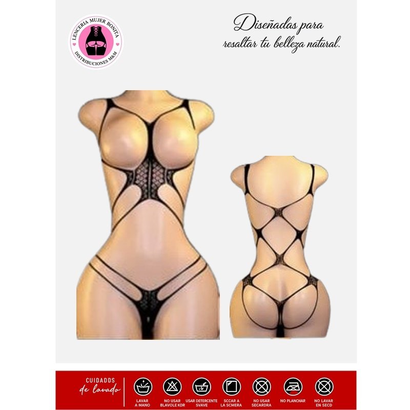 27 Body En Malla Obsidian Secret MLL-29 - Image 1
