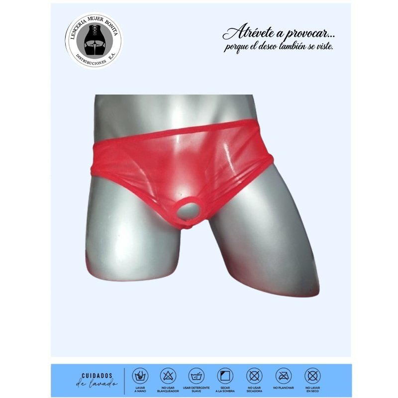 35 Bóxer Masculino con Abertura Frontal - Image 1