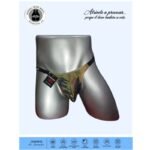 Tanga masculina tipo hilo con estampado militar SPH-08